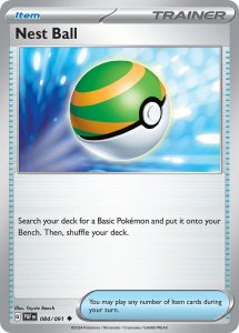 Pokémon card Nest Ball 084/091 - Paldean Fates