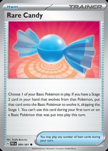 Pokémon card Rare Candy 089/091 - Paldean Fates