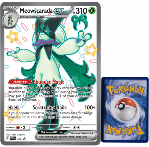 Pokémon karta Meowscarada ex SVP 078 Jumbo