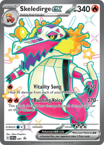 Pokémon card Skeledirge ex SVP 081