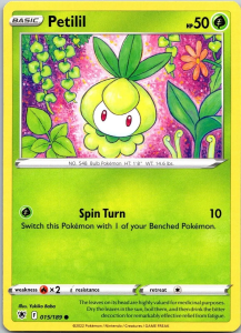 Pokémon card Petilil 015/189