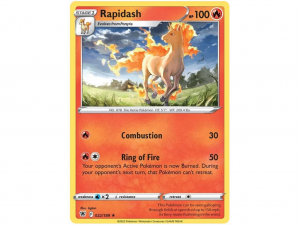Pokémon karta Rapidash 022/189
