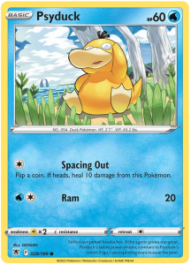 Pokémon card Psyduck 028/189