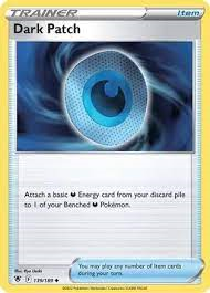 Pokémon card Dark Patch 139/189