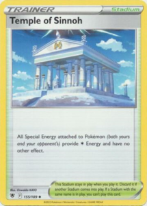 Pokémon card Temple of Sinnoh 155/189