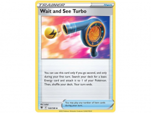 Pokémon card Wait and See Turbo 158/189