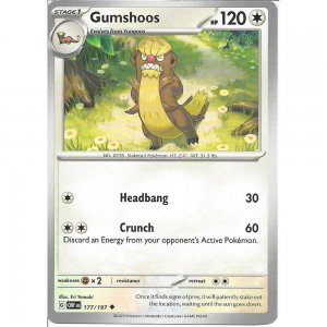 Pokémon karta Gumshoos 177/197