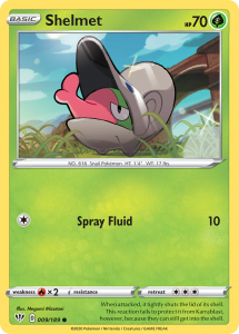 Pokémon card Shelmet 009/189
