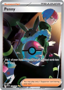 Pokémon card Penny 239/091 - Paldean Fates