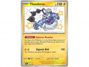 Pokémon card Thundurus 139/091 - Paldean Fates