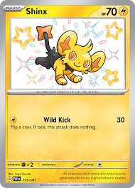 Pokémon card Shinx 135/091 - Paldean Fates