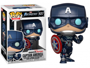 Funko Pop! Marvel Avengers Game Captain America ﻿ Stark Tech Suit  627