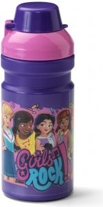 LEGO Friends Girls Rock drinking bottle - purple