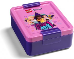 LEGO Friends Girls Rock box na svačinu - fialová