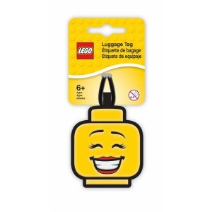 LEGO ICONIC Jmenovka na zavazadlo - hlava dívky