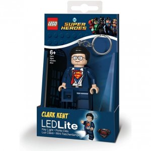 LEGO DC Super Heroes Prívesok na kľúče Clark Kent svietiaci figúrka